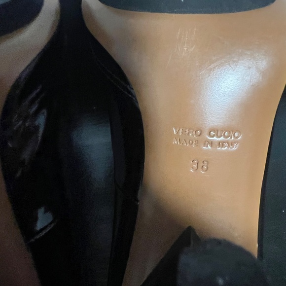 LANVIN PARIS HIGH HEEL ESCARPIN SIZE 38 - Picture 14 of 16